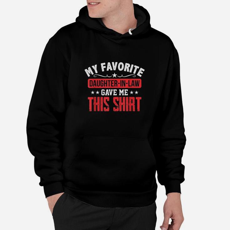 Father In Law Gift From Daughter In Law Funny Favorite Hoodie