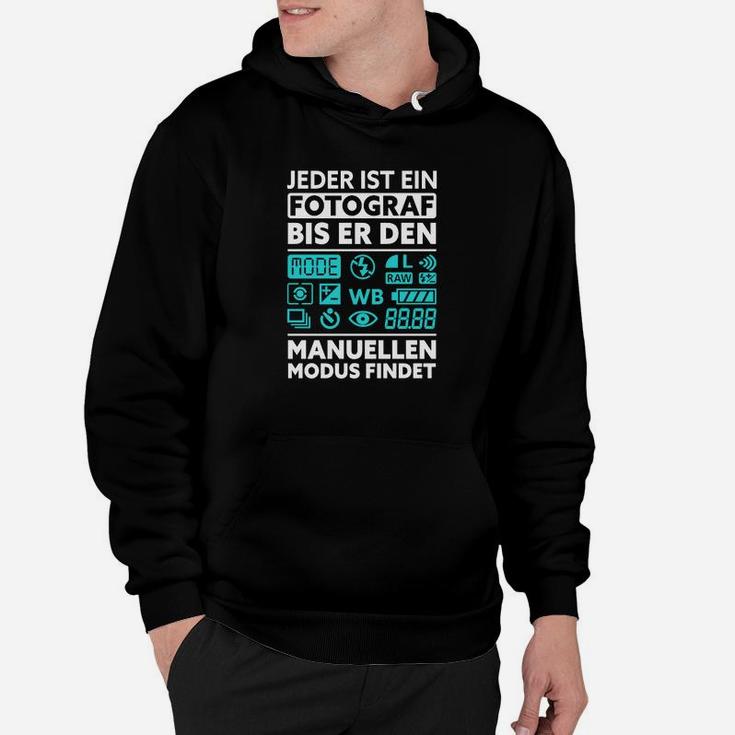 Fotograf Manueller Modus Hoodie