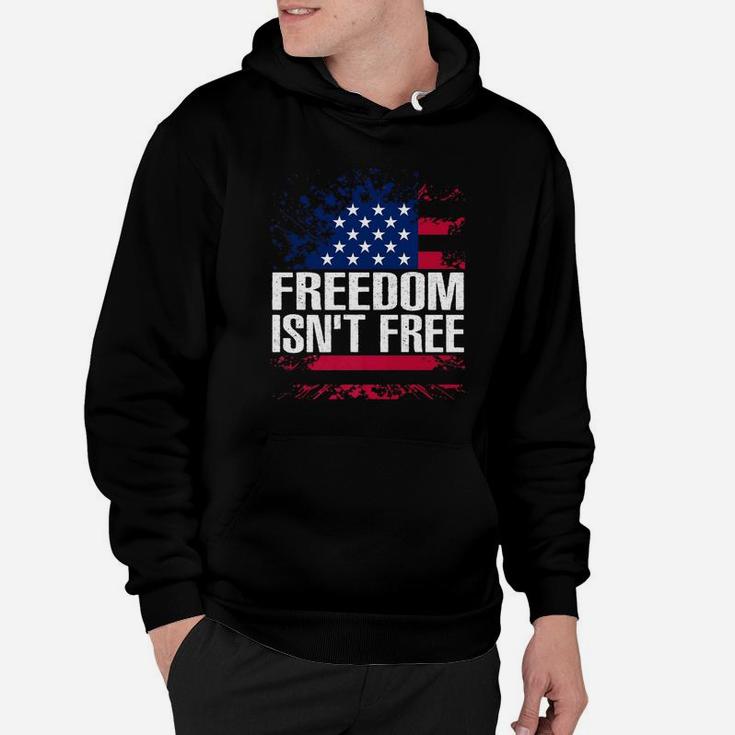 Freedom Isnt Free Shirt Veteran Patriotic American Flag Premium Hoodie