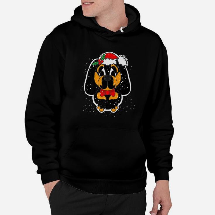 Funny Dachshund Christmas Shirt For Men Doxie Dog Gifts Hoodie