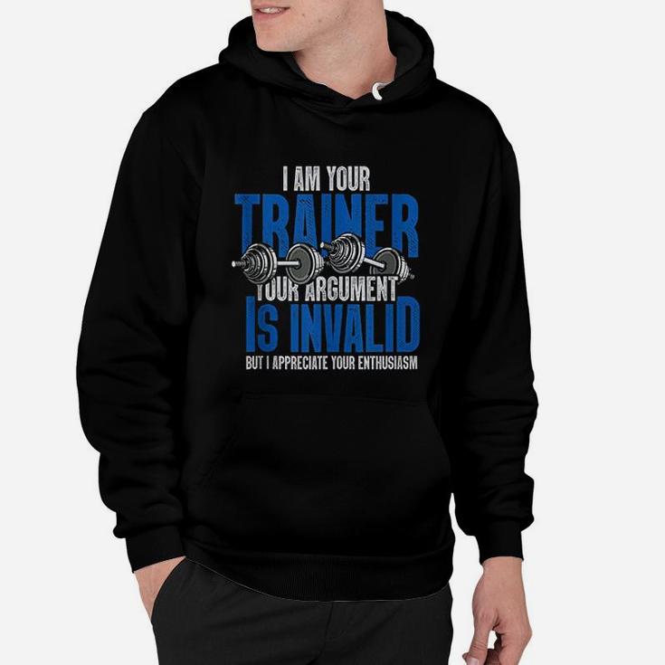 Funny Fitness Trainer Gift Workout Training Personal Trainer Hoodie