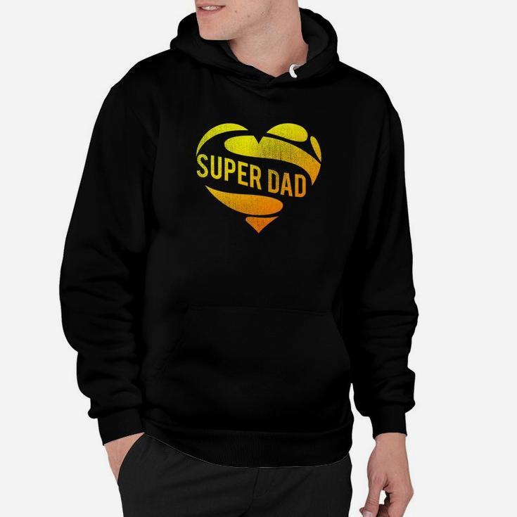 Funny Super Dad Superhero Fathers Day Fathers Vintage Gift Premium Hoodie