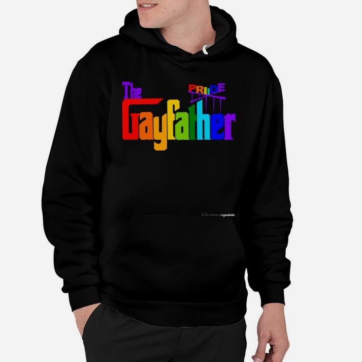 Gay Lgbt Pride Father Proud Dad Fathers Day Paren Hoodie