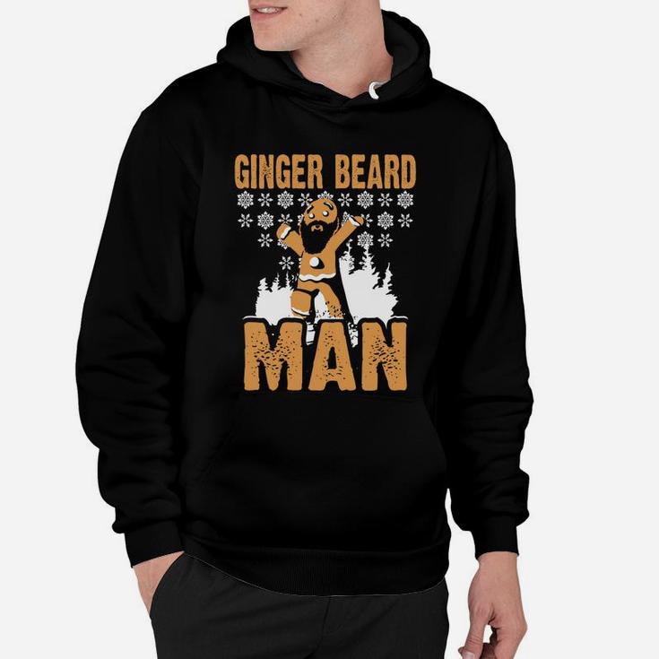 Ginger Beard Man Red Hair Bearded Fathers Day Gift Dad Hoodie