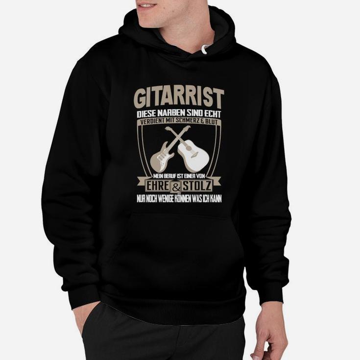 Gitarrenspieler Ehre & Stolz Hoodie, Musiker Liebhaber Tee