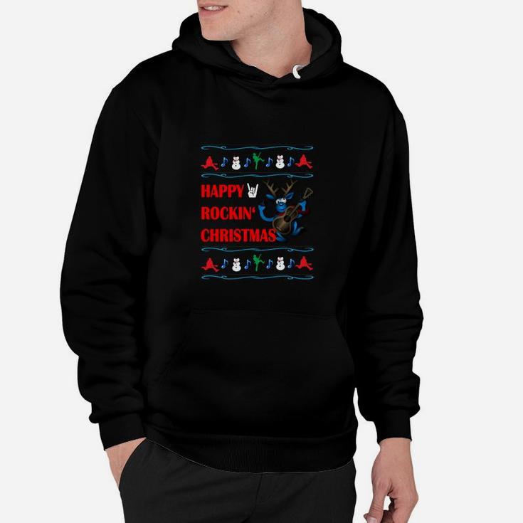 Glückliches Rockin Christmas Hoodie