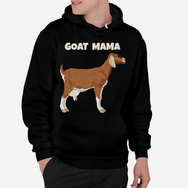 Goat Mama Standing Anglonubian Goat Hoodie