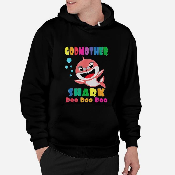 Godmother Shark Funny Mothers Day Gift Hoodie
