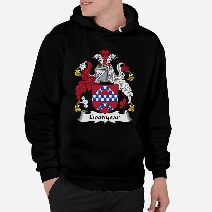 Goodyear Family Crest Coat Of Arms British Family Crests Hoodie