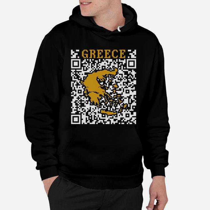Greece Qr Code Proud Shirts Hoodie