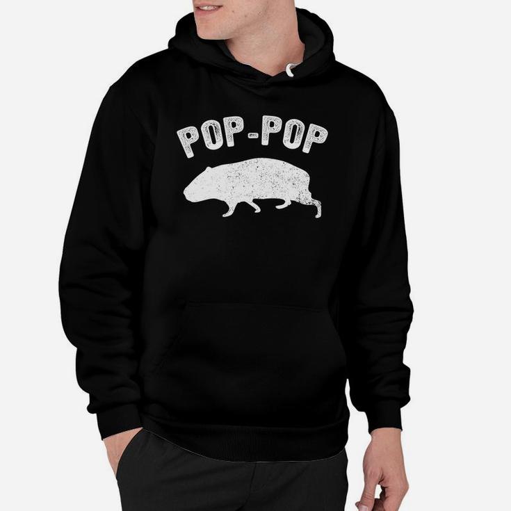 Guinea Pig Poppop Matching Family Vintage Hoodie