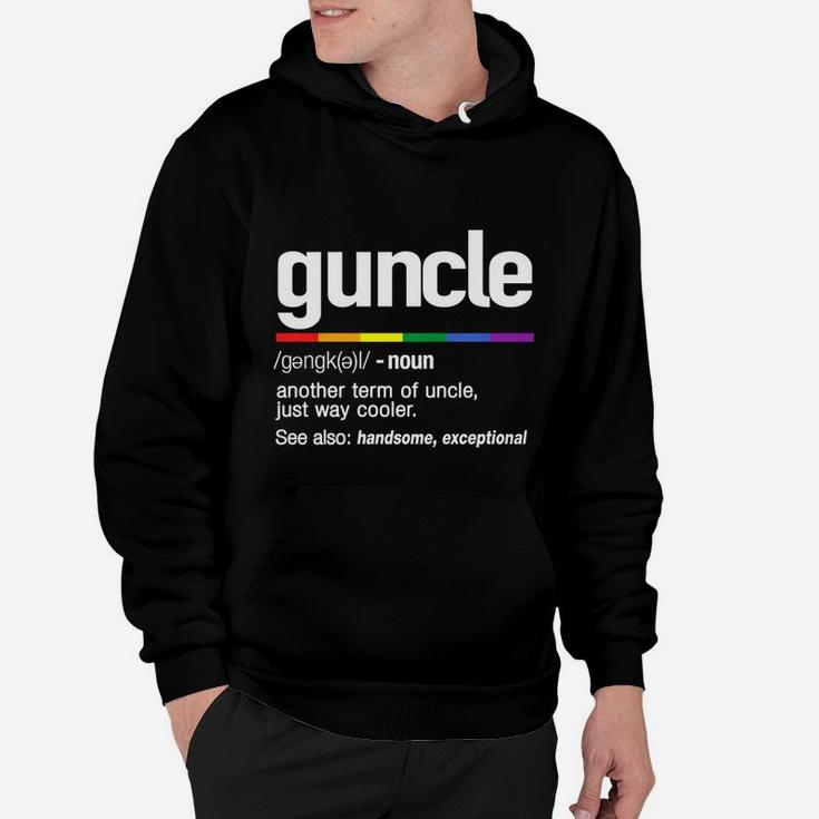 Guncle, Gay Uncle Definition Shirt Hoodie