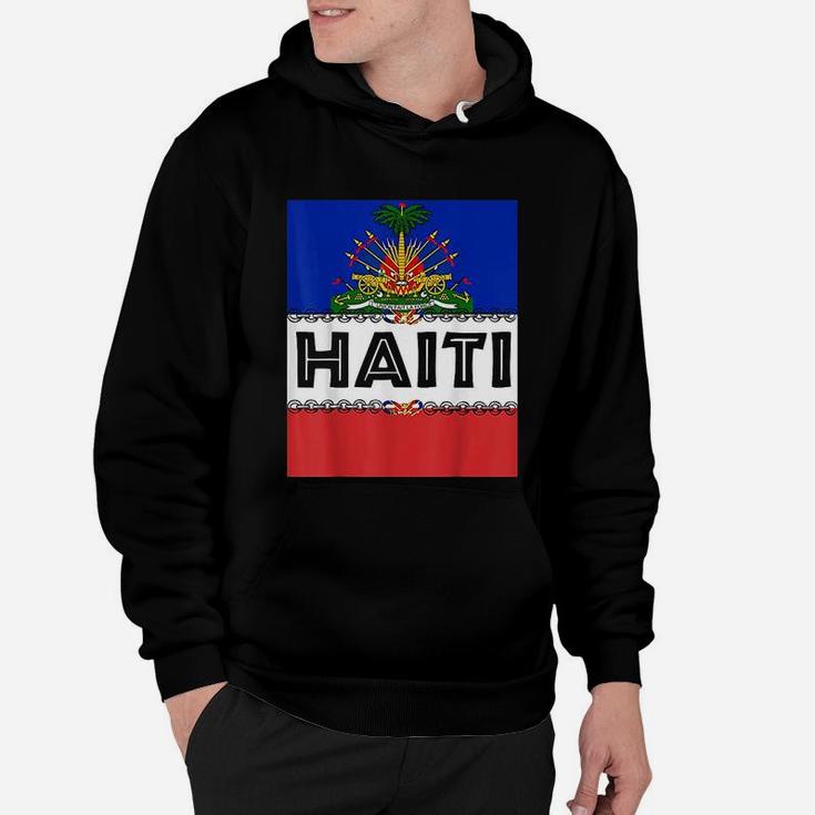 Haitian Pride For Haiti Flag Day Gift Ayiti Chains Zoe Hoodie