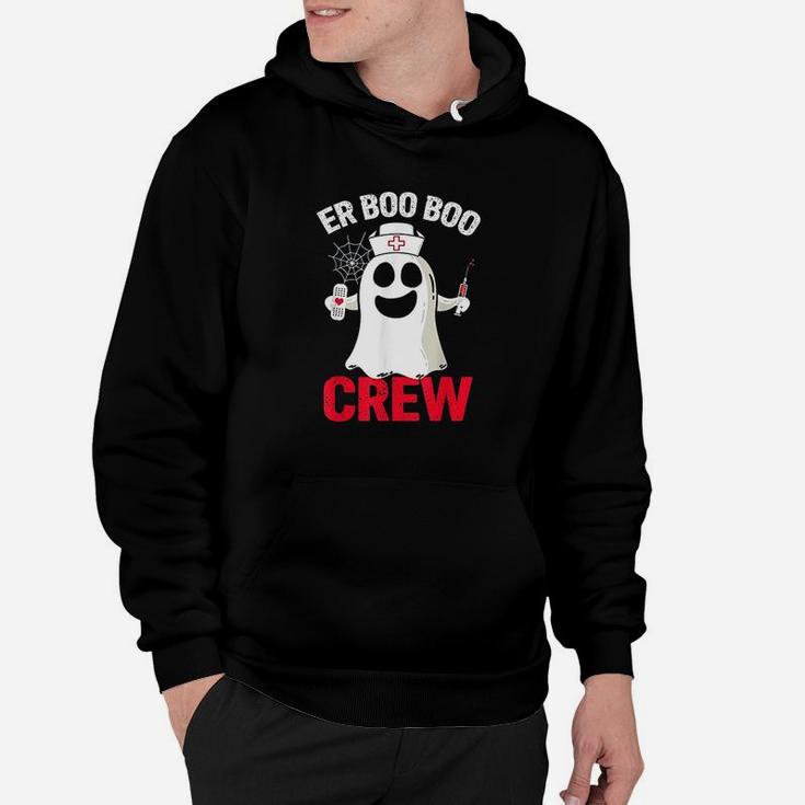 Halloween Er Costume Women Men Er Boo Boo Crew Nurse Ghost Hoodie