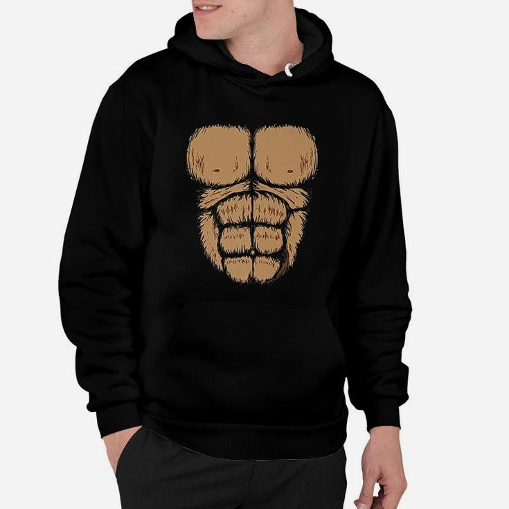 Halloween Gorilla Chest Costume Funny Monkey Gift Hoodie
