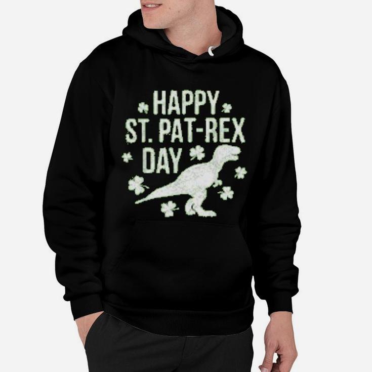 Happy St Pat Rex Day St Patrick Patrex Dinosaur Gift Hoodie