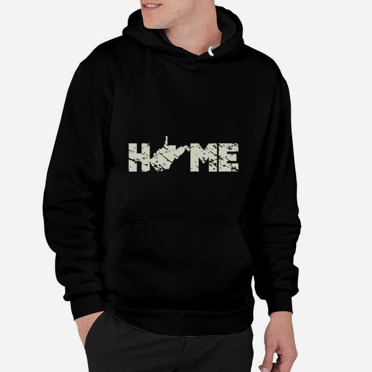 Home Shirt Wv West Virginia Distressed Hoodie