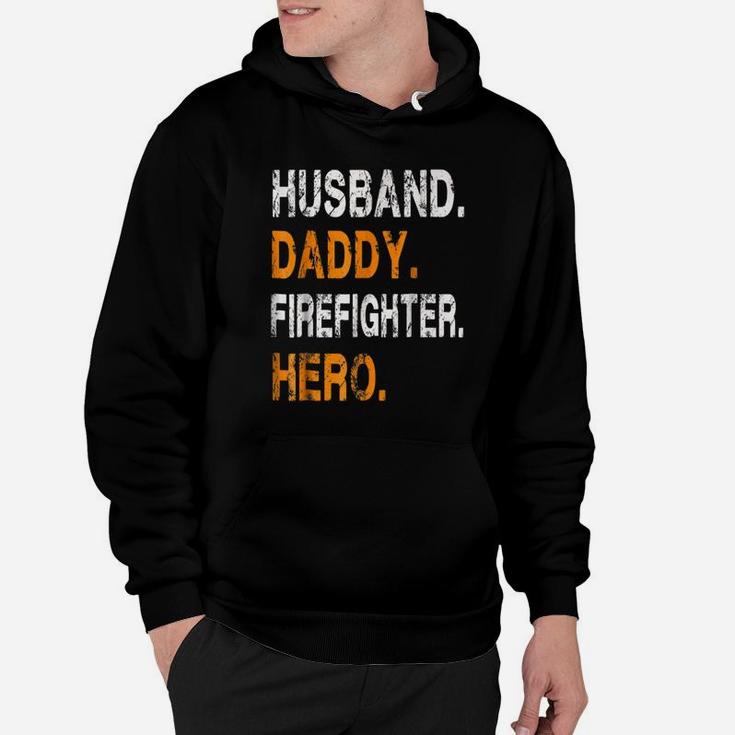 Husband Daddy Firefighter Hoodie