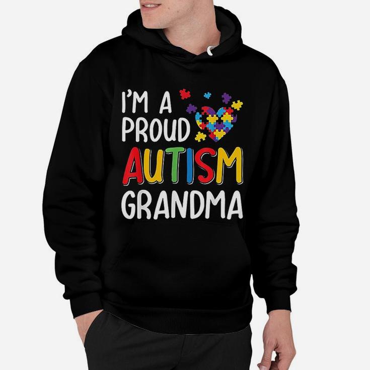 I Am A Proud Autism Grandma Autism Awareness Hoodie