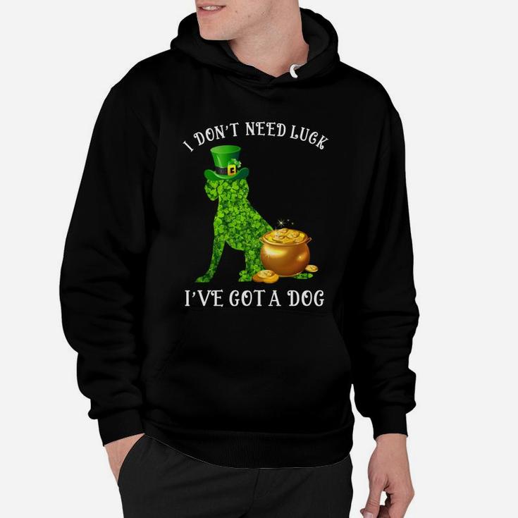 I Do Not Need Luck I Have Got A Beagle Shamrock St Patricks Day Dog Lovers Hoodie
