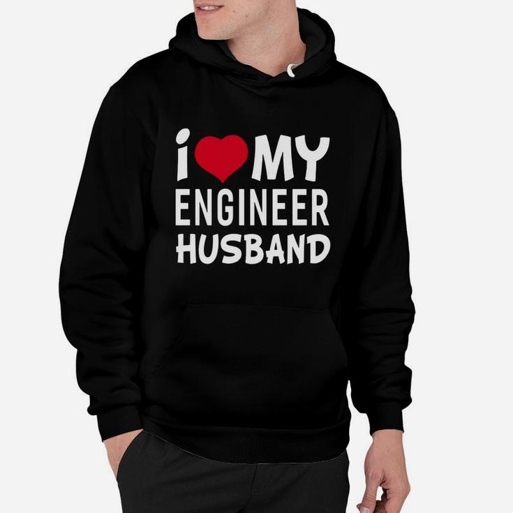 I Love My Engineer Husband T-shirt Women's Shirts Hoodie