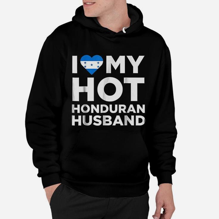 I Love My Hot Honduran Husband Cute Honduras Native Relationship Hoodie