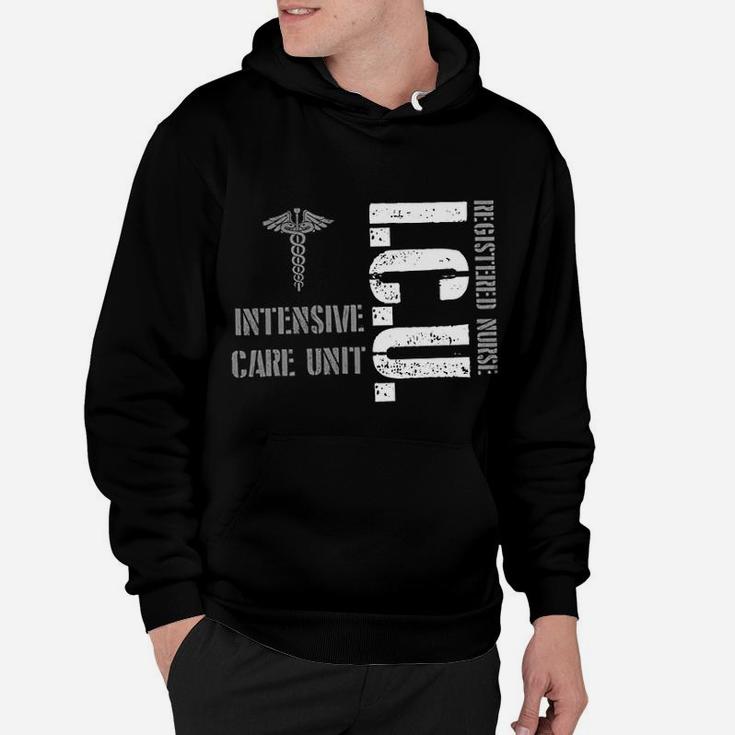 Icu Registered Nurse Intensive Care Unit Rn Staff Hoodie