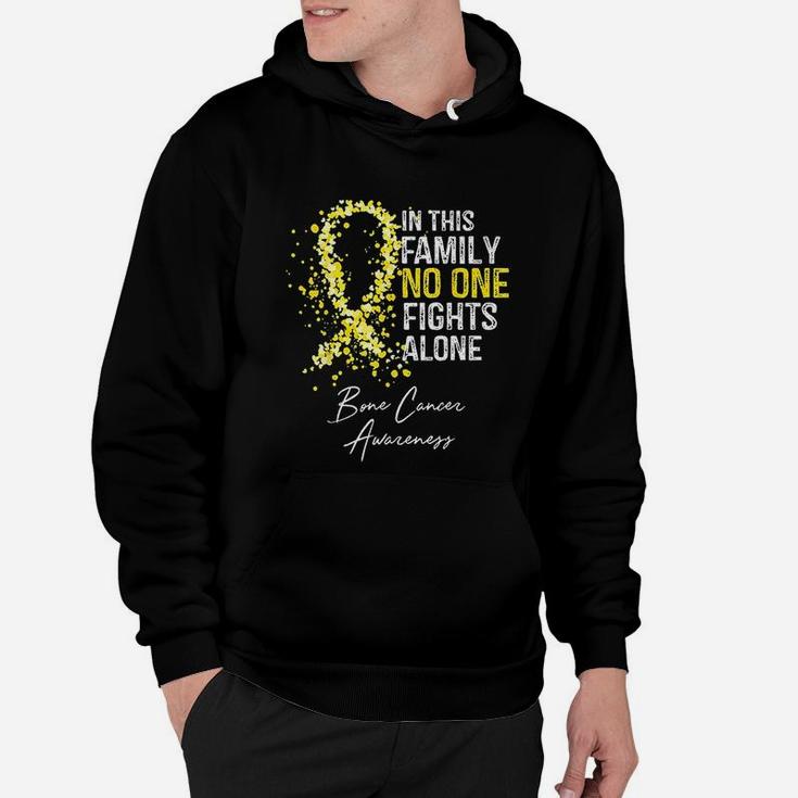In This Family No One Fights Alone Bone Awareness Hoodie