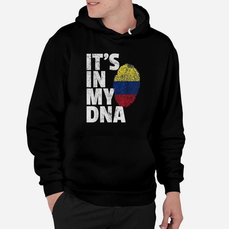 It Is In My Dna Colombian Colombia Flag National Pride Roots Hoodie
