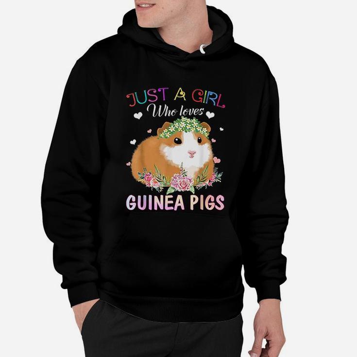 Just A Girl Who Loves Guinea Pigs Animal Lover Gift Hoodie
