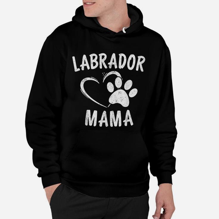 Labrador Mama Gift Black Golden Lab Mom Apparel Dog Owner Hoodie