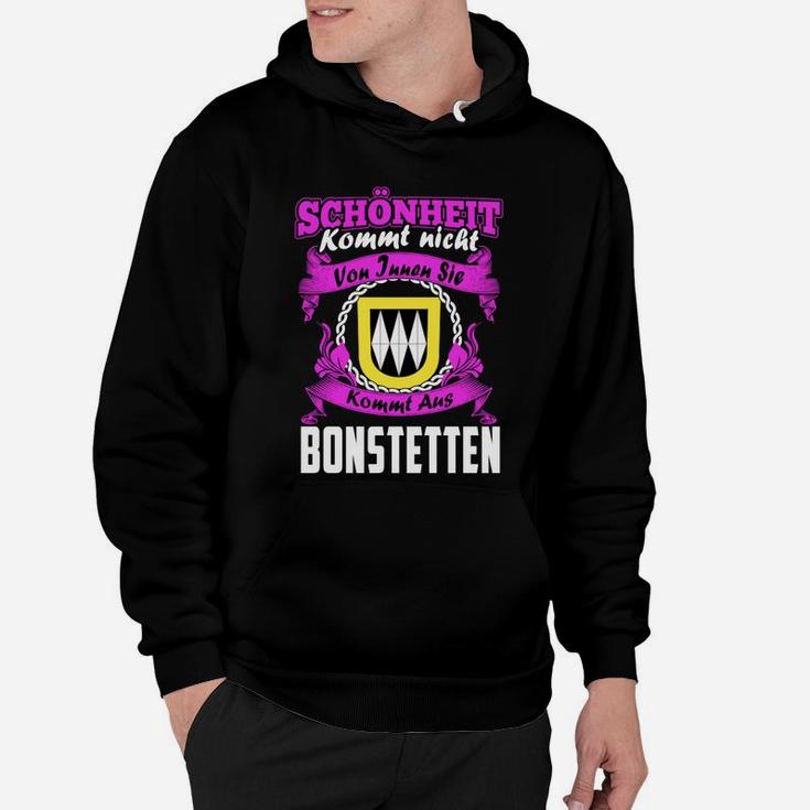 Lustiges Bonstetten Hoodie, Schönheit kommt aus Bonstetten - Schwarz