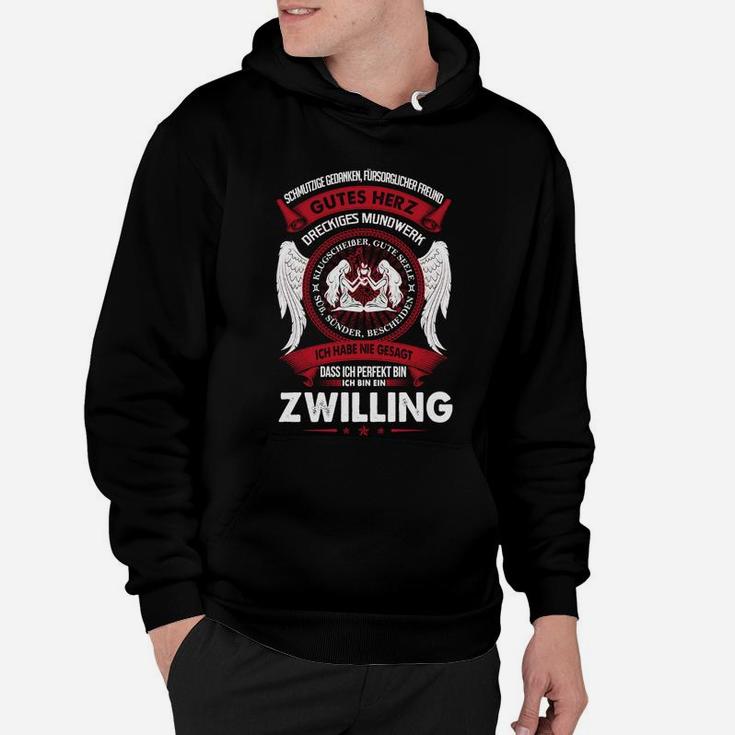 Lustiges Zwillings-Hoodie Doppelt Gemoppelt für Geschwister