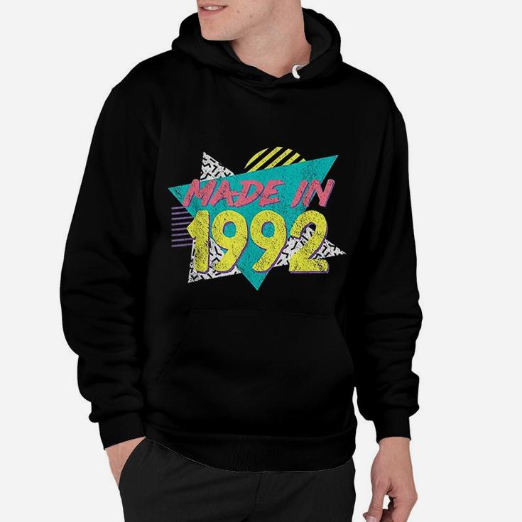 Made In 1992 Retro Vintage 29th Birthday  Hoodie