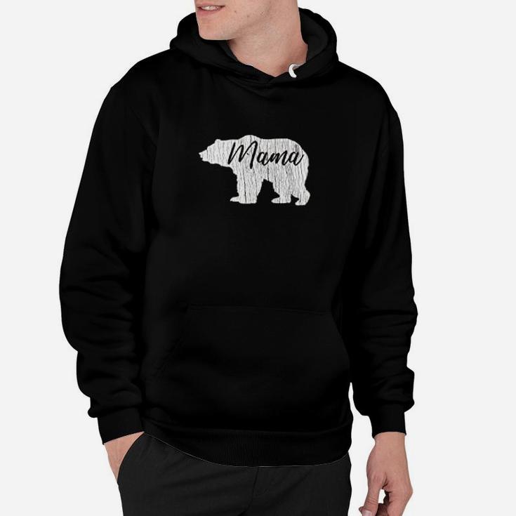 Mama Bear Distressed Mothers Day Hoodie