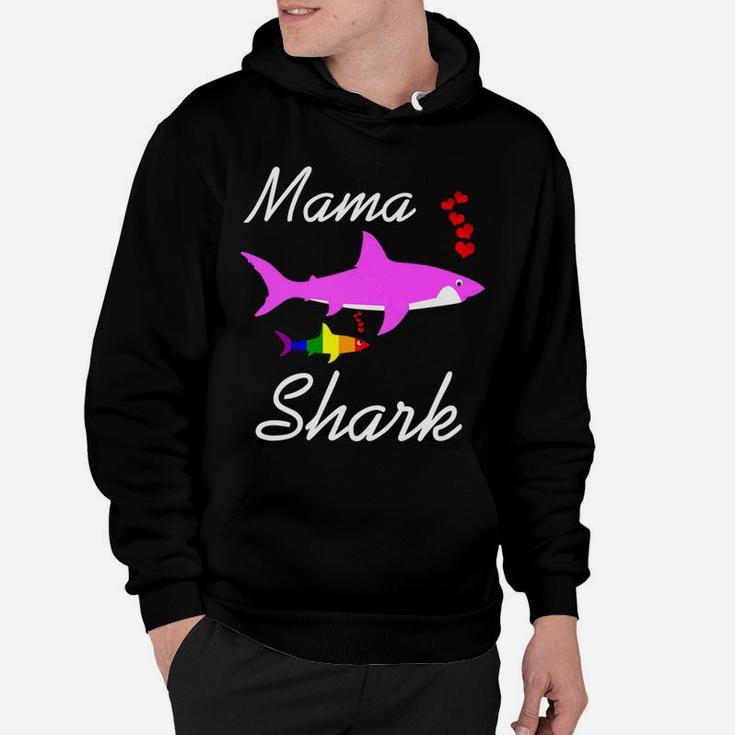 Mama Shark Protect Your Lgbt Son Or Daughter Hoodie