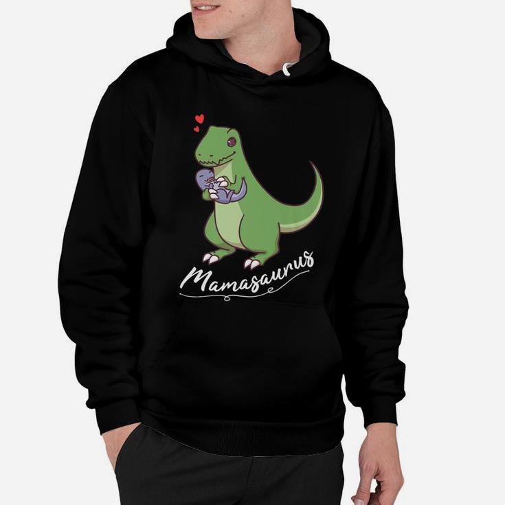 Mamasaurus Rex Mom Trex Mothers Day Dinosaur Pun Hoodie