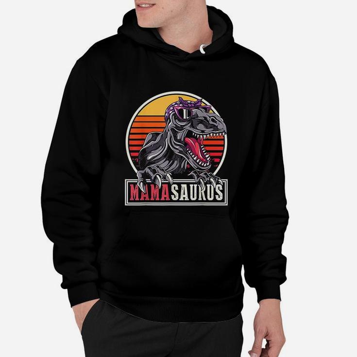 Mamasaurus T Rex Dinosaur Funny Mama Saurus Family Mother Hoodie