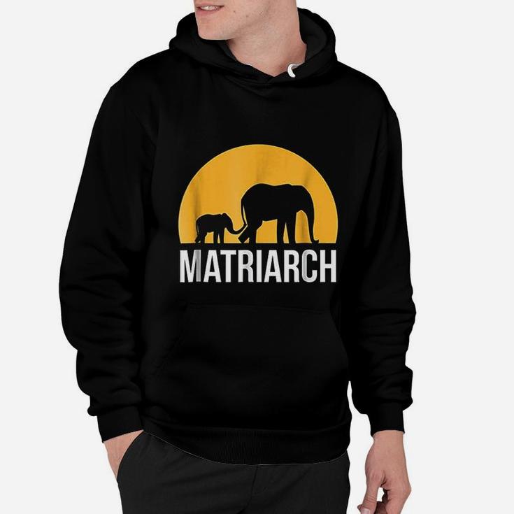 Matriarch Elephant Mom Cute Mothers Day Gifts Hoodie