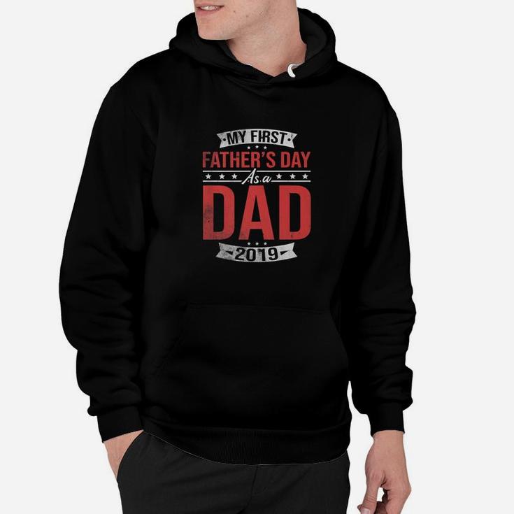 Mens My First Fathers Day As A Dad Fathers Day Gifts Hoodie