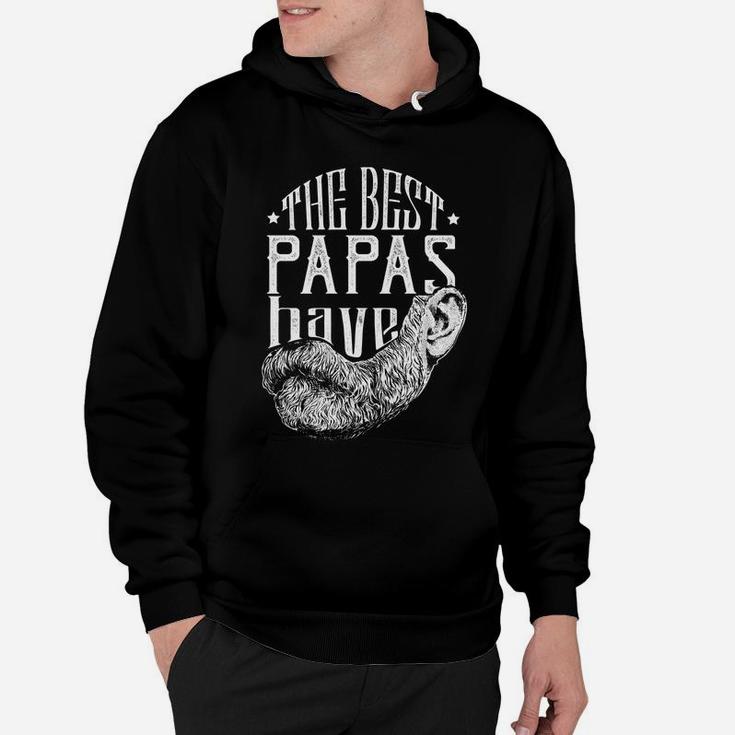 Mens The Best Papas Have Beards Funny Beard Shirt Gift For Dads Hoodie
