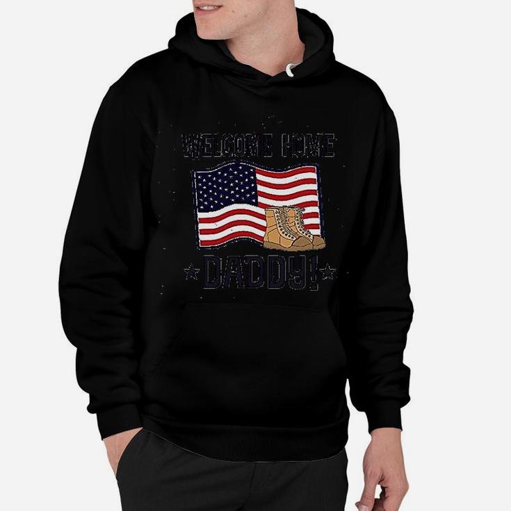 Military Daddy Welcome Home Baby Hoodie
