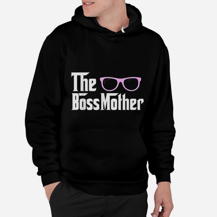 Mini Boss Father Mother Son Daughter Baby Matching Hoodie