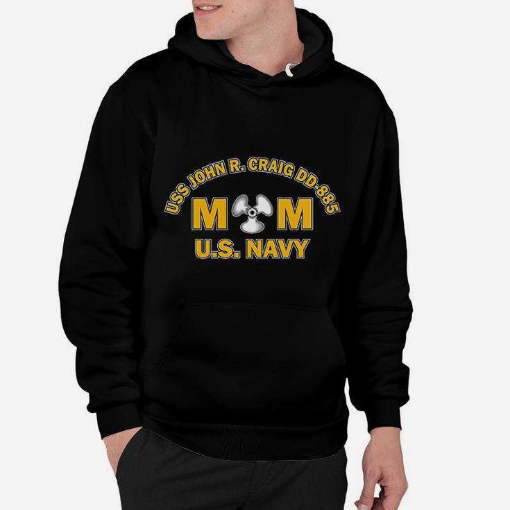 Mom Us Navy Hoodie