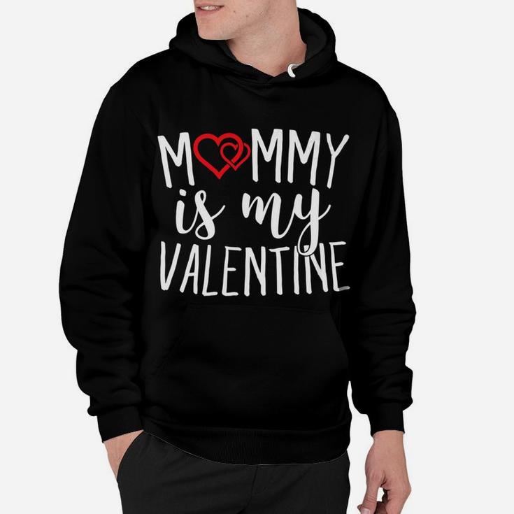 Mommy Is My Valentine Sweet Hearts Cupid Hoodie