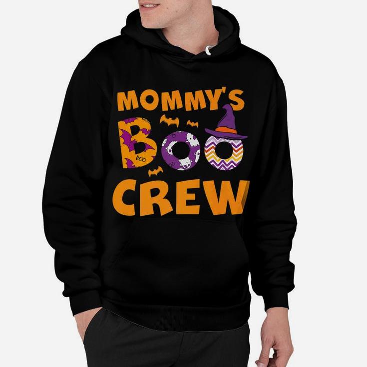Mommys Boo Crew Mommys Crew Halloween Costume Hoodie