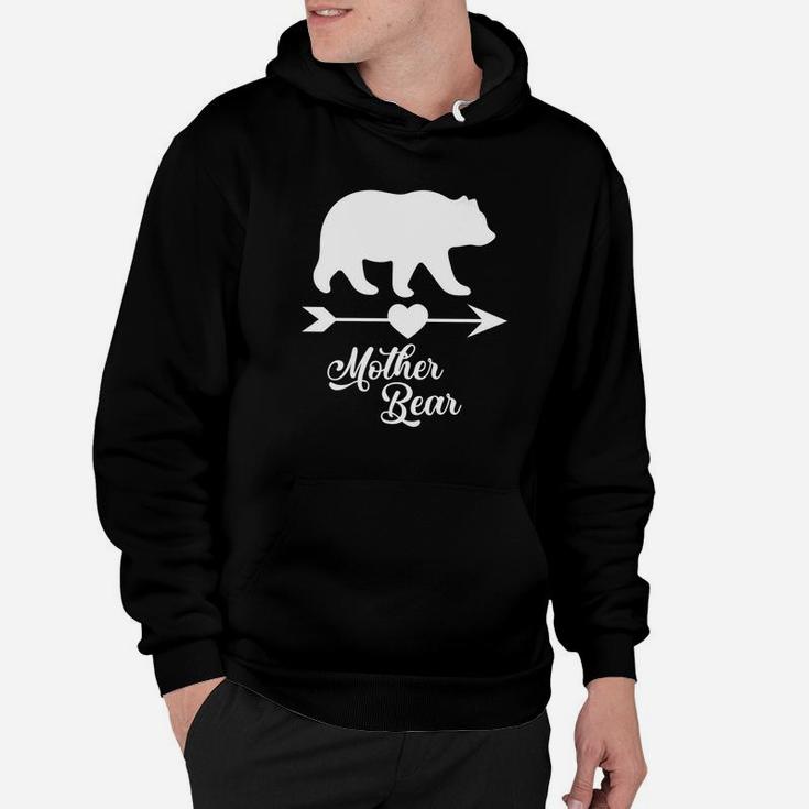 Mother Bear For Women Graphic Mommy Mom Apparel Hoodie