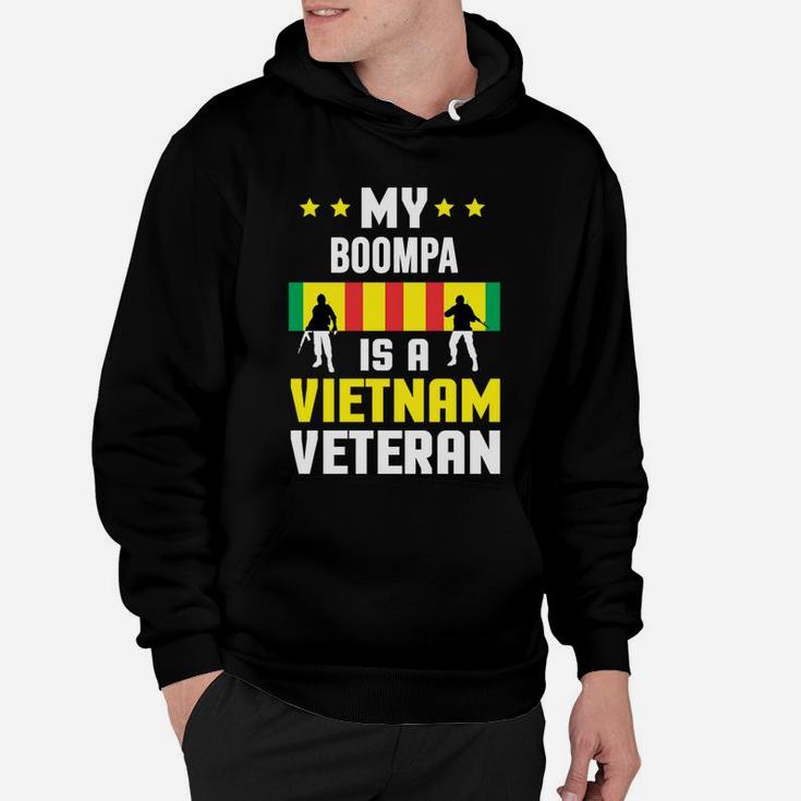 My Boompa Is A Vietnam Veteran Proud National Vietnam War Veterans Day Hoodie