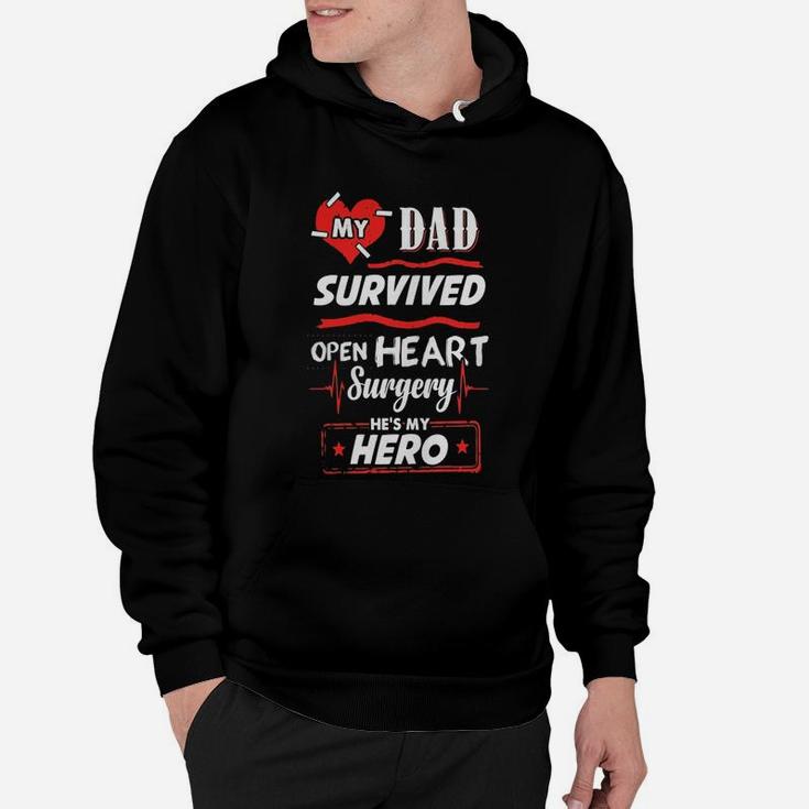 My Dad Survived Heart Surgery Hero Shirt Hoodie