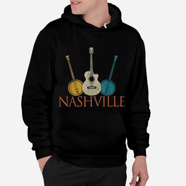 Nashville Tennessee Vintage Country Music City Souvenir Gift Hoodie